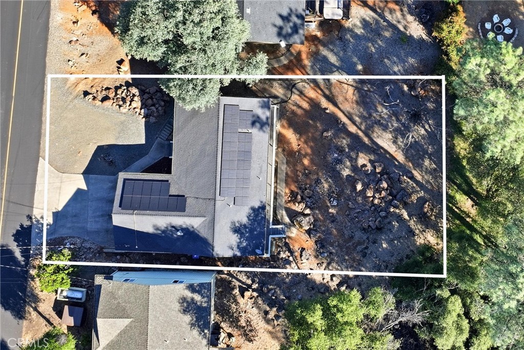 18685 Oak Grove Road Hidden Valley Lake, CA 95467 - Photo 43 of 52 a bird view of a house with a street