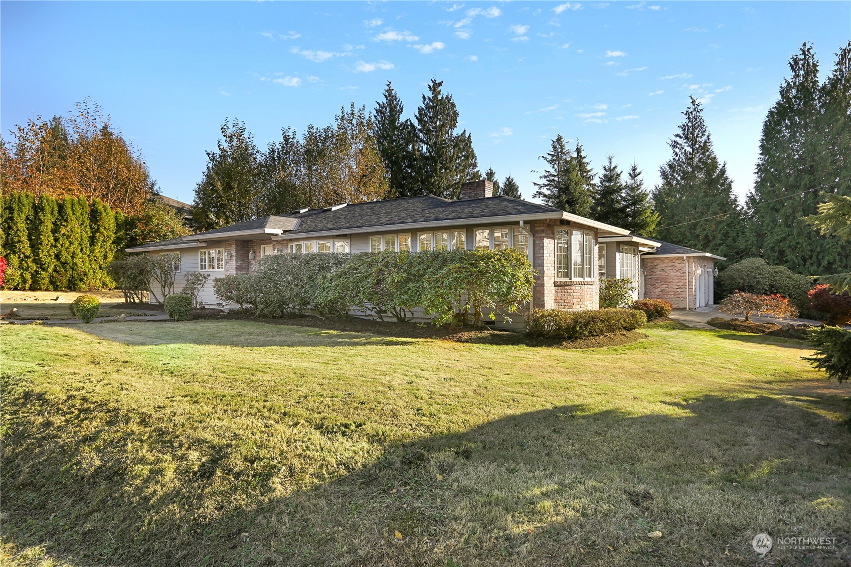 15203 Southeast 132nd Street Renton, WA 98059 - Photo 34 of 35 a view of backyard of house with green space