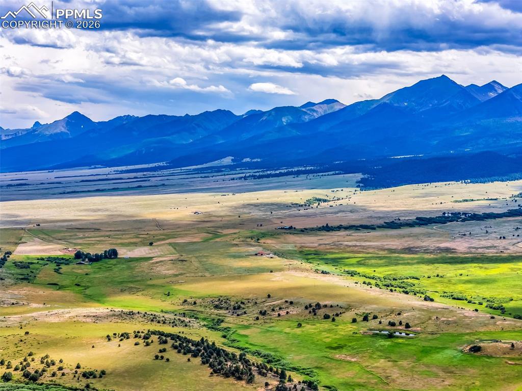 209 Rosewood Road Westcliffe, CO 81252 - Photo 46 of 49 Aerial drone shot of area