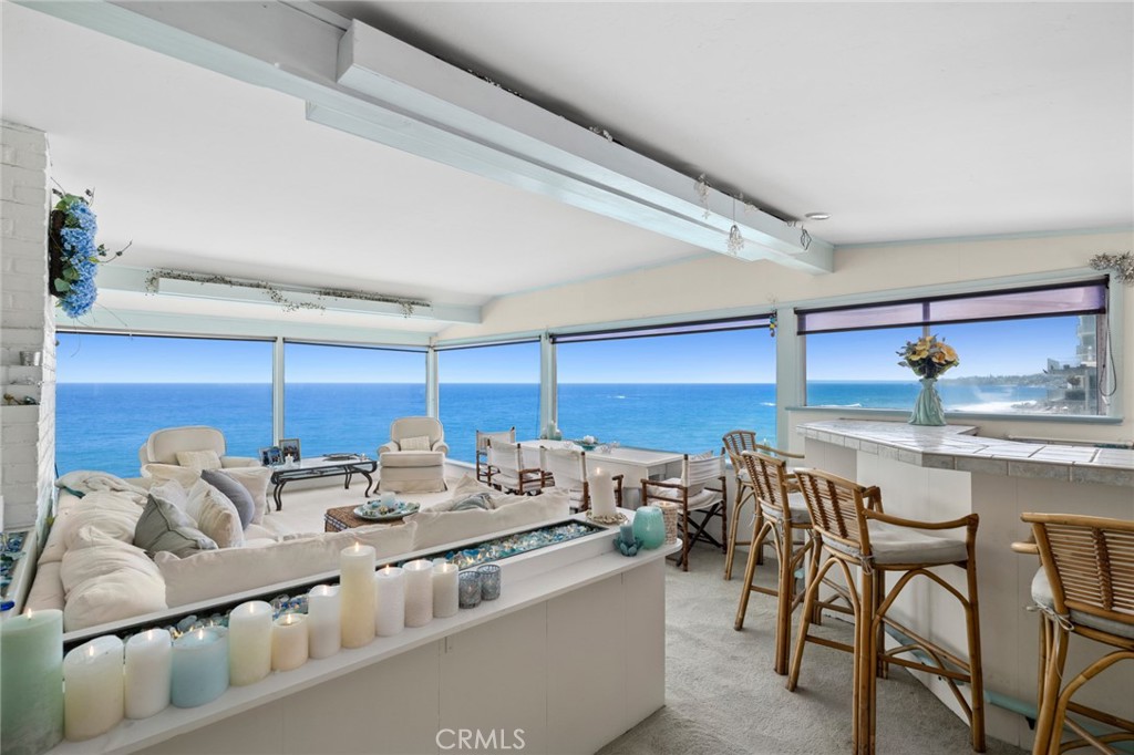 1665 Viking Road Laguna Beach, CA 92651 - Photo 3 of 37 The existing residence encompasses approximately 2,633 square feet across two separate structures, offering five bedrooms and five bathrooms in total.