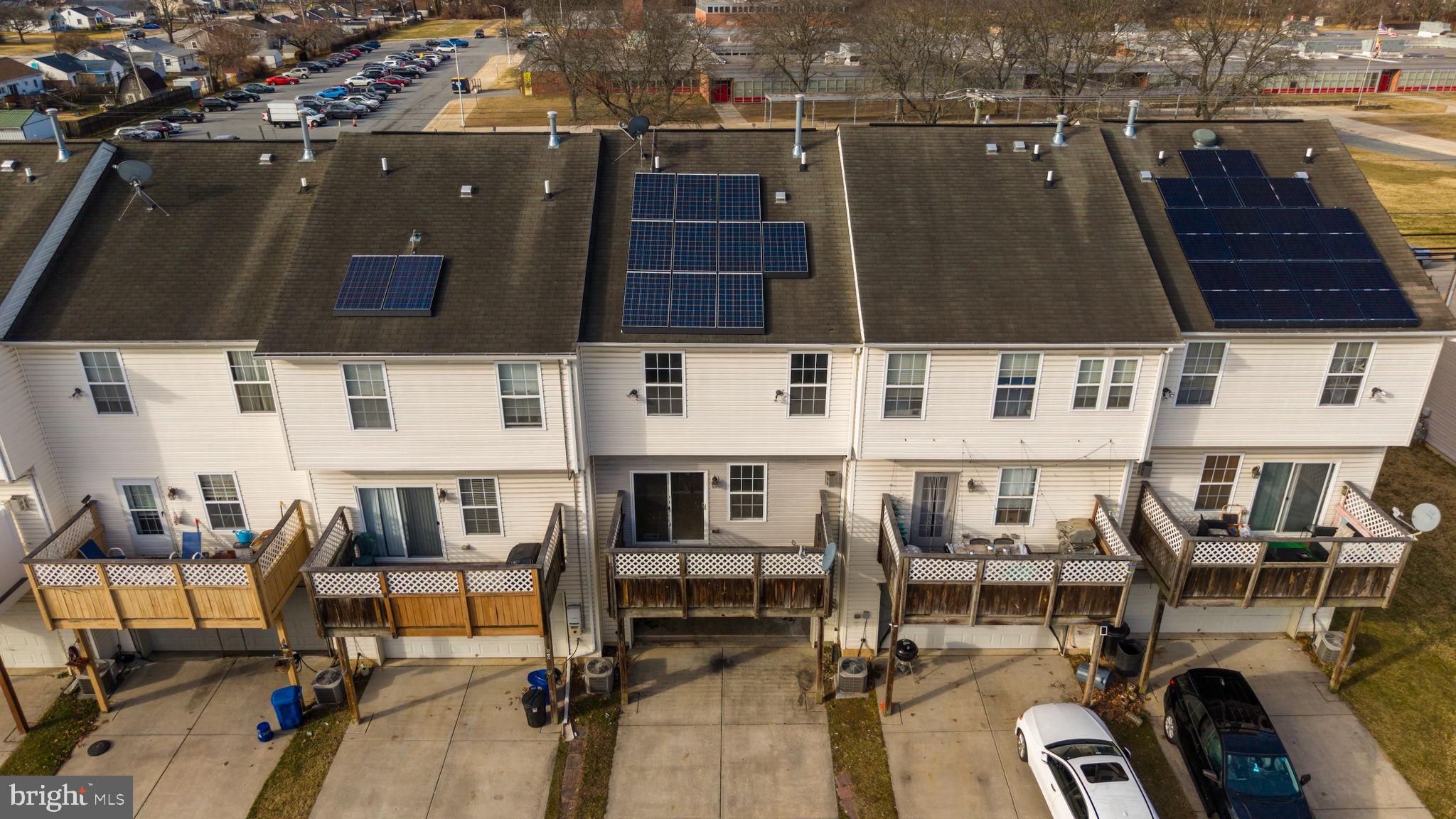 811 Middle River Road Baltimore, MD 21220 - Photo 46 of 55 an aerial view of residential houses with outdoor space