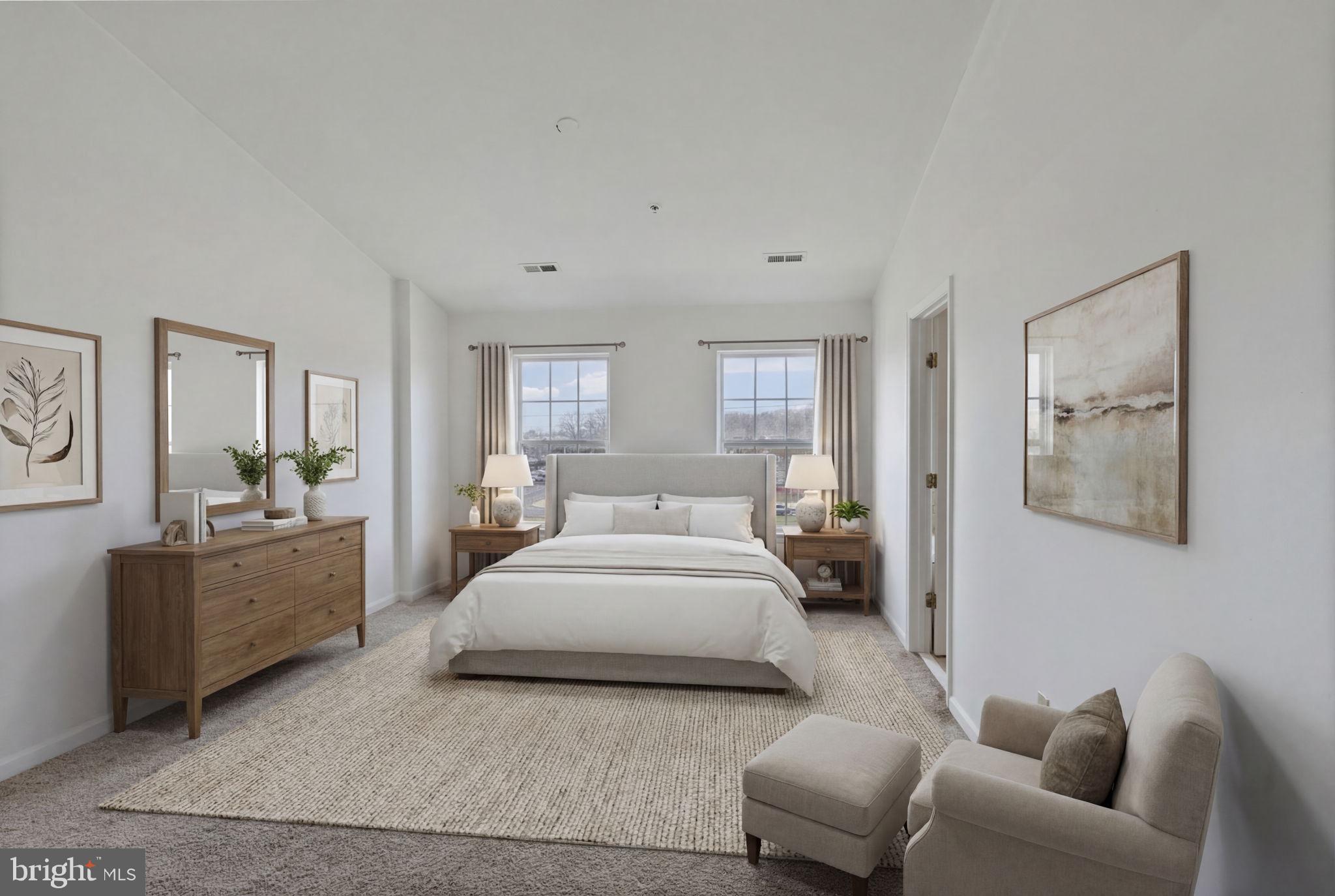 811 Middle River Road Baltimore, MD 21220 - Photo 50 of 55 Virtual Staging - Primary Bedroom