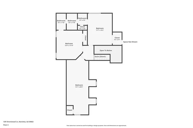 $572,500 | 1391 Brentwood Lane, Marietta, GA 30062