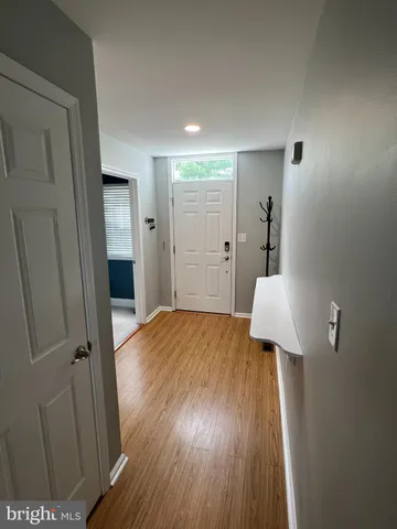 a view of storage and utility room