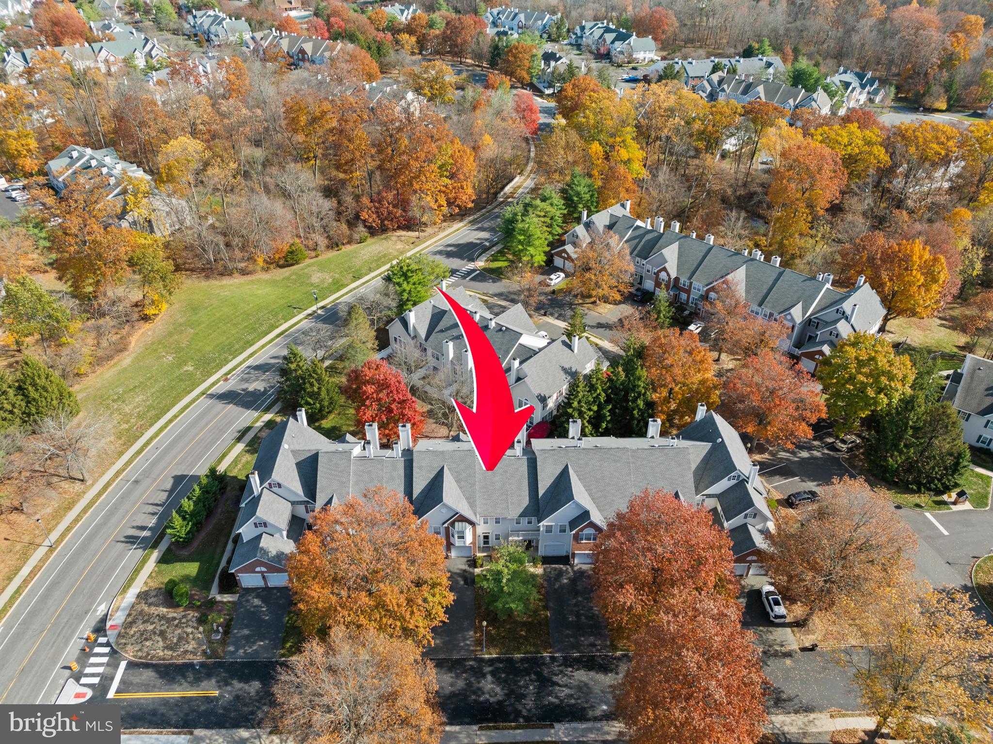10 Howe Court Pennington, NJ 08534 - Photo 5 of 39 an aerial view of residential houses with outdoor space