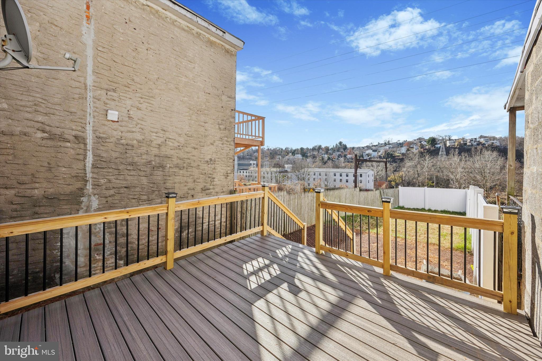 4666 Canton Street Philadelphia, PA 19127 - Photo 32 of 35 a view of a balcony with wooden floor