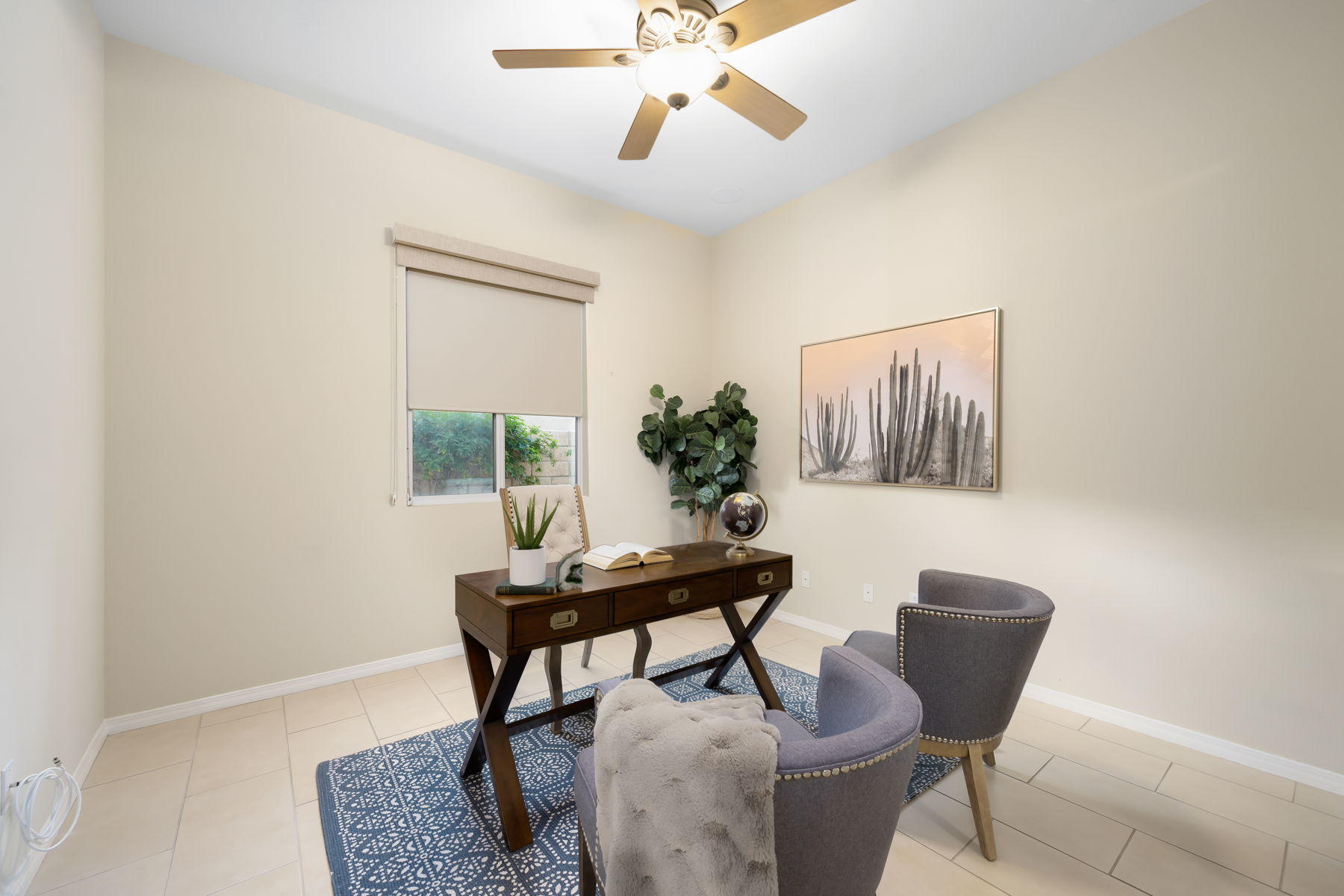 3 Pyramid Lake Court Rancho Mirage, CA 92270 - Photo 24 of 40 a workspace with furniture and a window