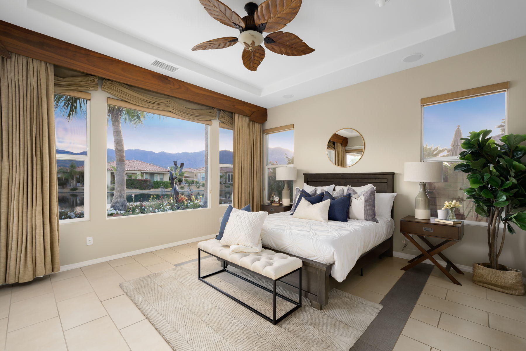 3 Pyramid Lake Court Rancho Mirage, CA 92270 - Photo 26 of 40 a living room with furniture and a large window