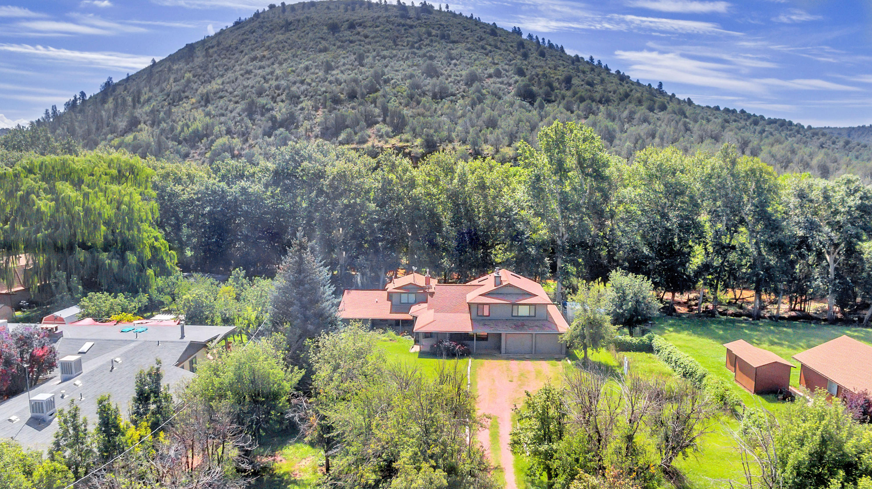 2159 North Flowing Springs Road Payson, AZ 85541 - Photo 50 of 56 Aerial of Home