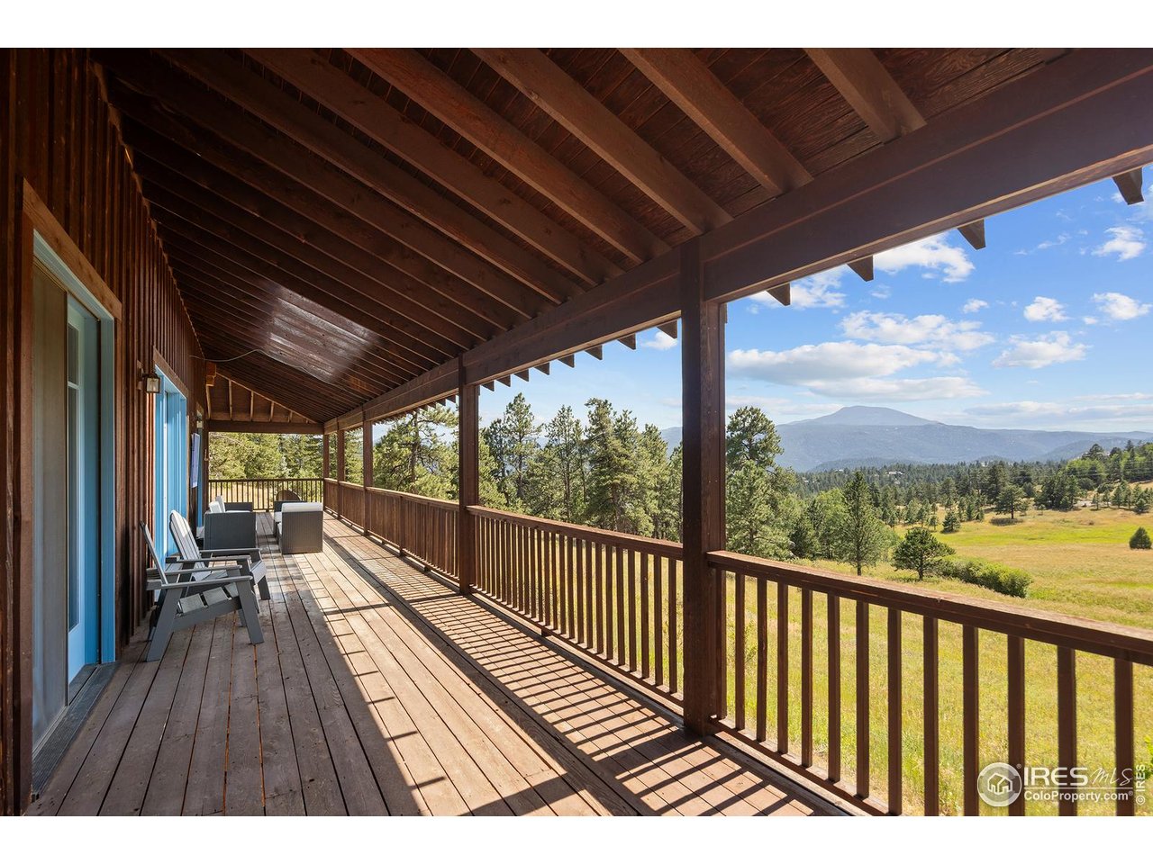 8558 Flagstaff Road Boulder, CO 80302 - Photo 9 of 50 a view of balcony with wooden floor