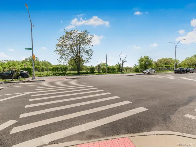 a view of a yard in front of a house