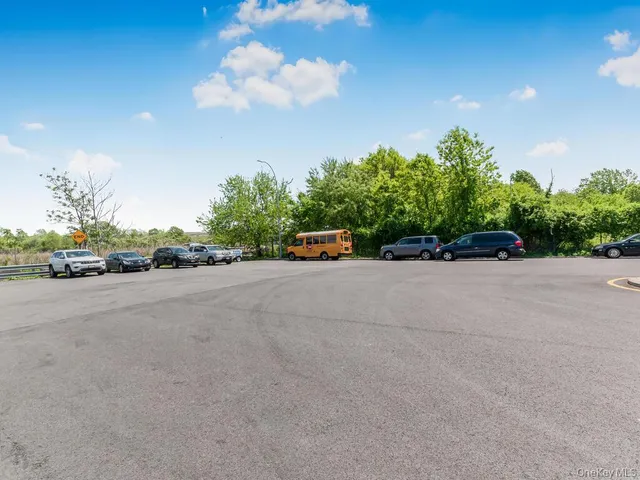a car parked on the side of the road
