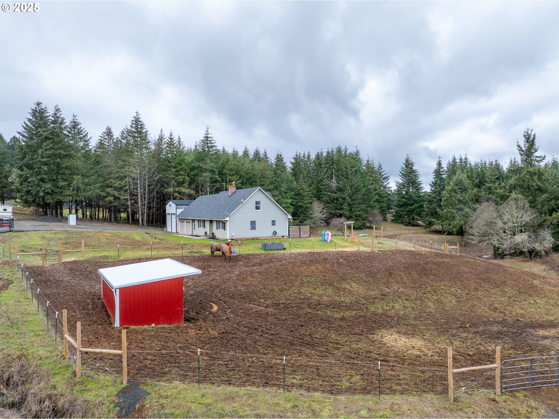 15105 Orchard Knob Road Dallas, OR 97338 - Photo 10 of 48 a view of a house with a yard