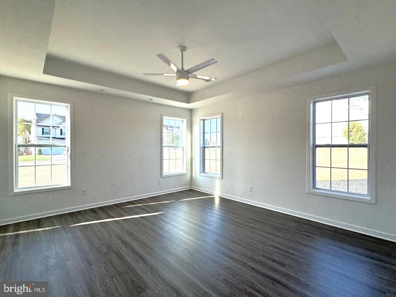Tbd Tbd Glenaire Road Bunker Hill, WV 25413 - Photo 13 of 23 a view of an empty room with wooden floor and window