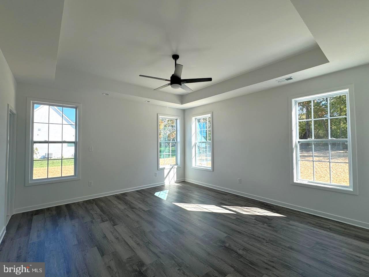 Tbd Tbd Glenaire Road Bunker Hill, WV 25413 - Photo 14 of 23 a view of an empty room with wooden floor and a window