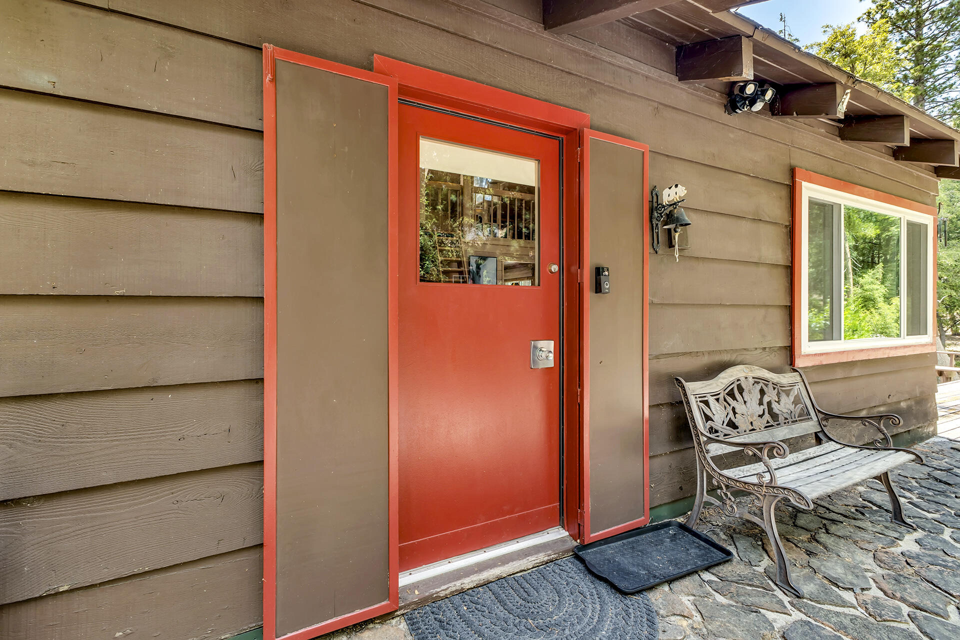 24860 Upper Rim Rock Road Idyllwild, CA 92549 - Photo 54 of 68 a view of a two chairs in the balcony