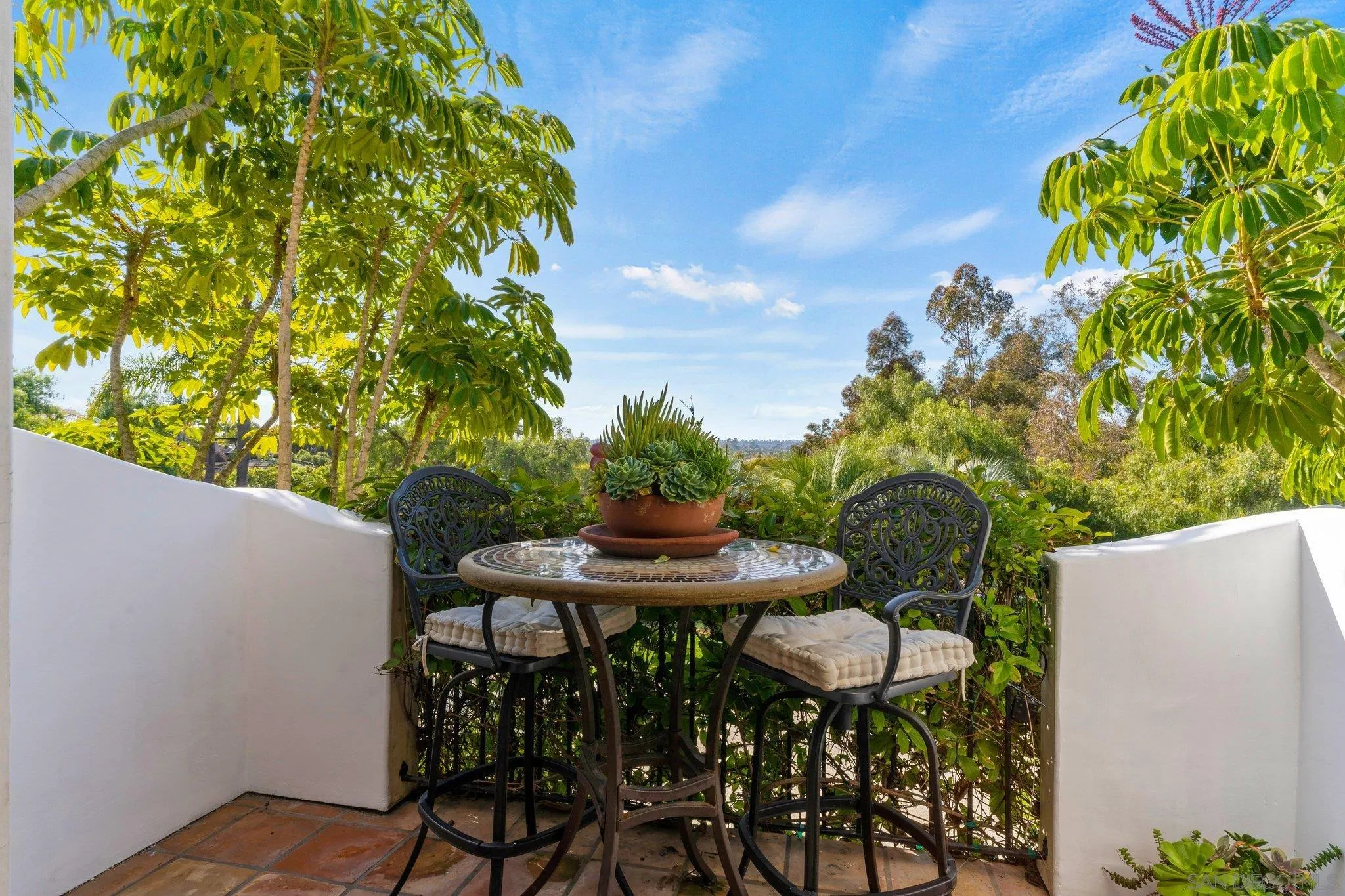 3381 Calle Margarita Encinitas, CA 92024 - Photo 20 of 47 a view of a chairs and table in a backyard