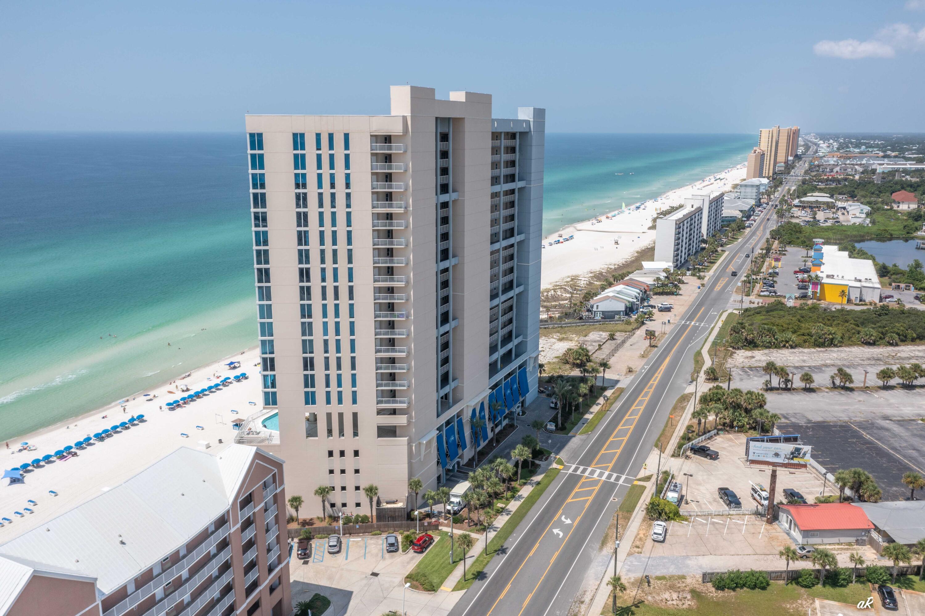 17281 Front Beach Road, Unit 1205 Panama City Beach, FL 32413 - Photo 34 of 55 Palazzo Drone Left-1