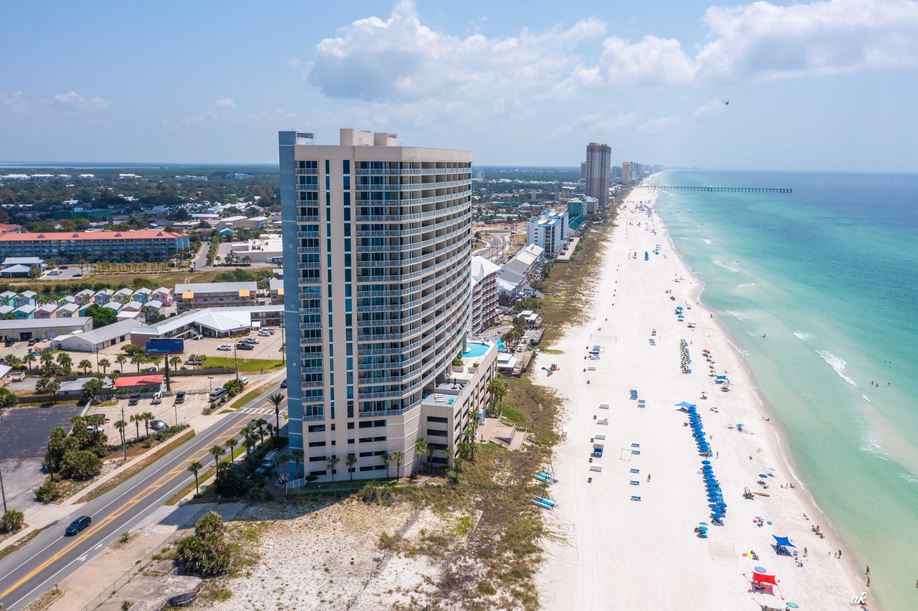 17281 Front Beach Road, Unit 1205 Panama City Beach, FL 32413 - Photo 36 of 55 Palazzo Drone Right-2