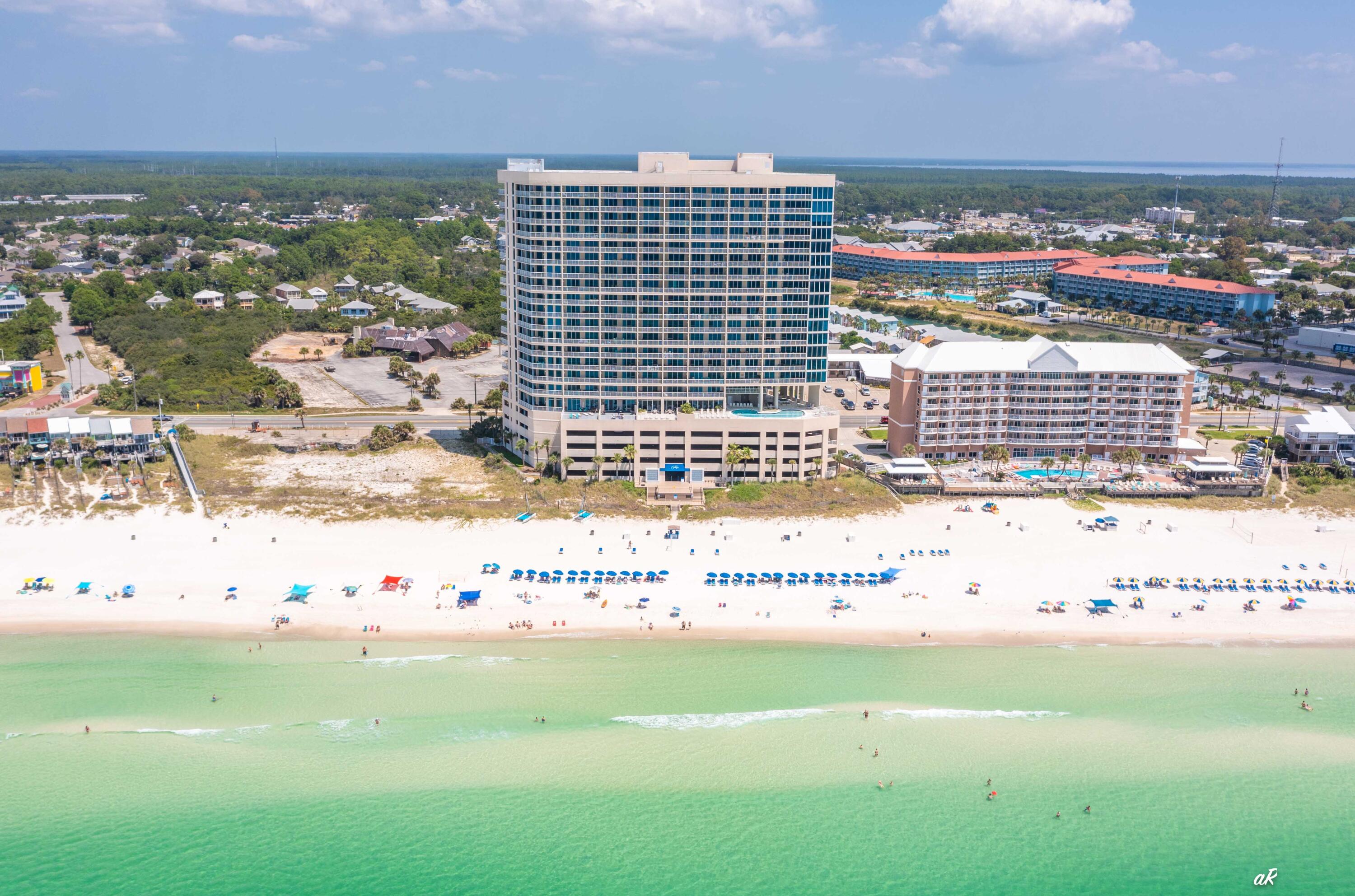 17281 Front Beach Road, Unit 1205 Panama City Beach, FL 32413 - Photo 38 of 55 Palazzo Drone Water View
