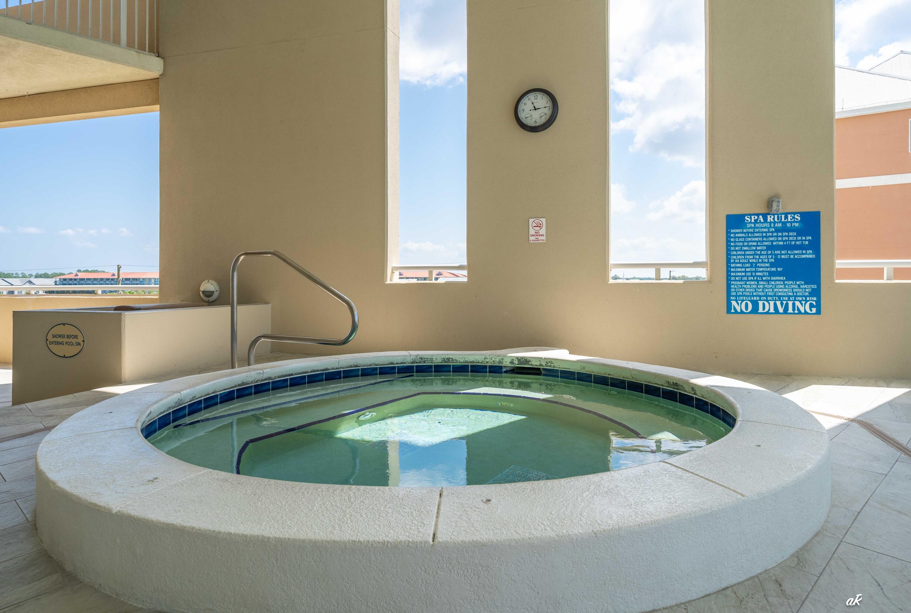 17281 Front Beach Road, Unit 1205 Panama City Beach, FL 32413 - Photo 42 of 55 Palazzo Hot Tub-2