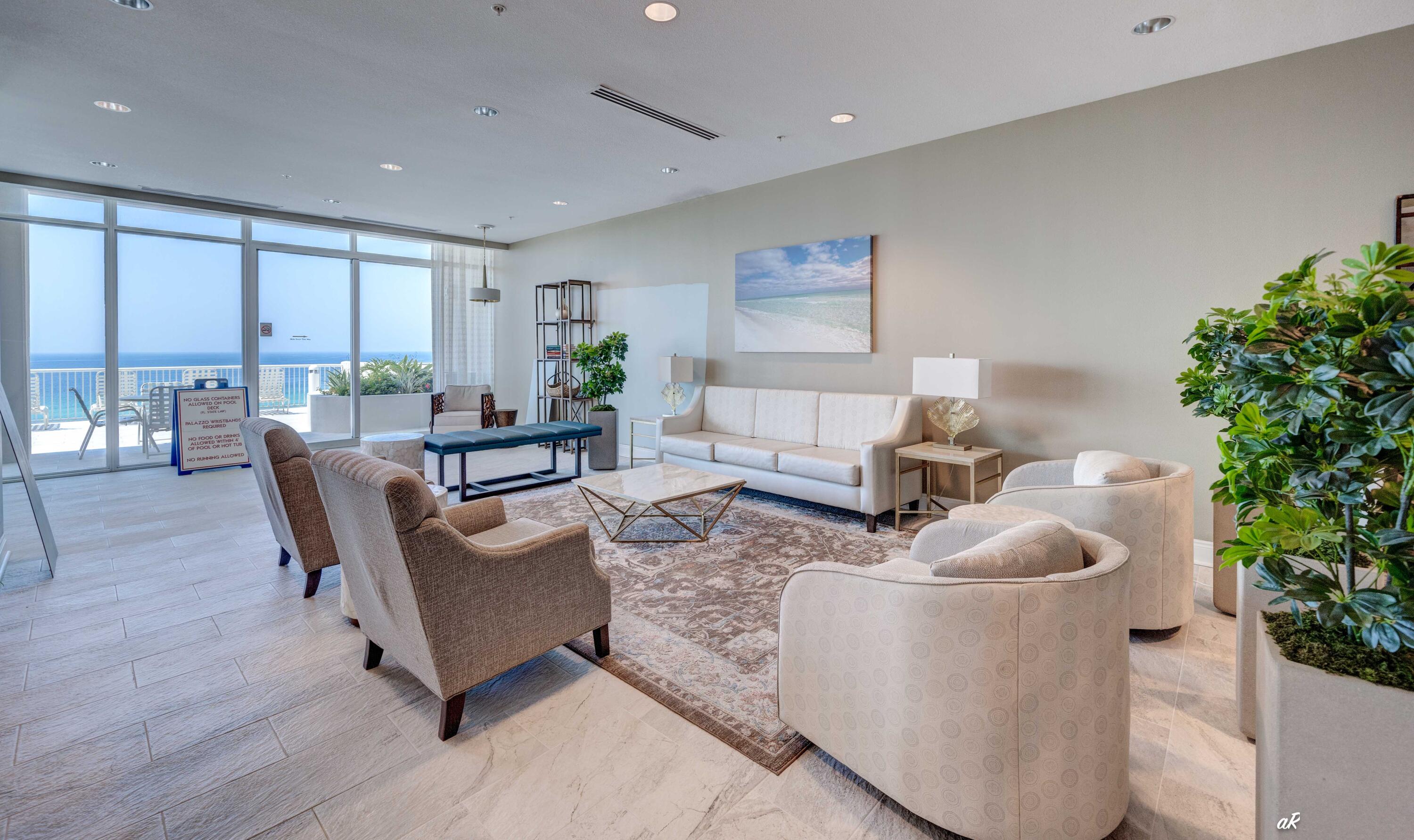 17281 Front Beach Road, Unit 1205 Panama City Beach, FL 32413 - Photo 45 of 55 Palazzo Lobby-2