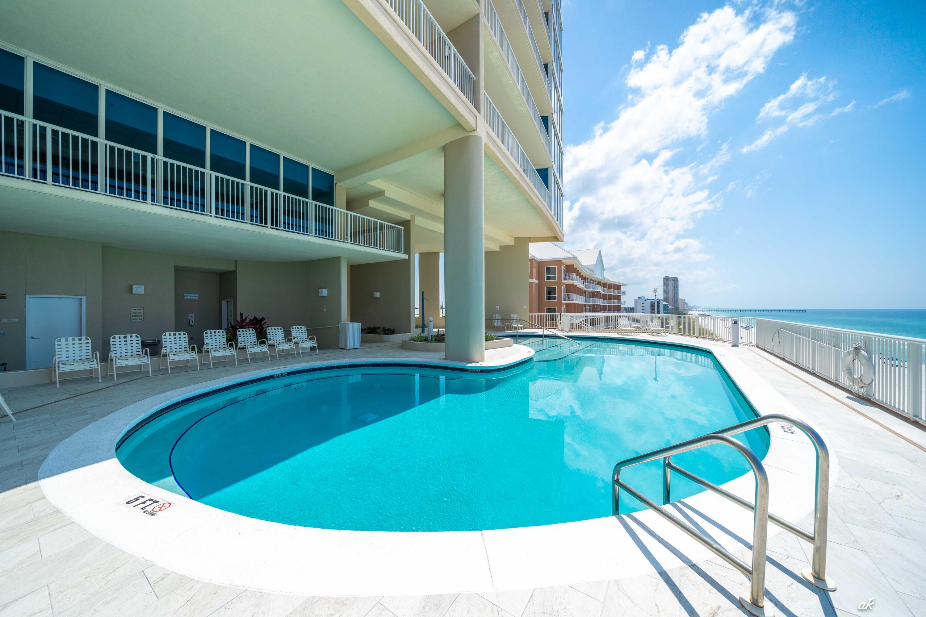 17281 Front Beach Road, Unit 1205 Panama City Beach, FL 32413 - Photo 46 of 55 Palazzo Pool Deck-1