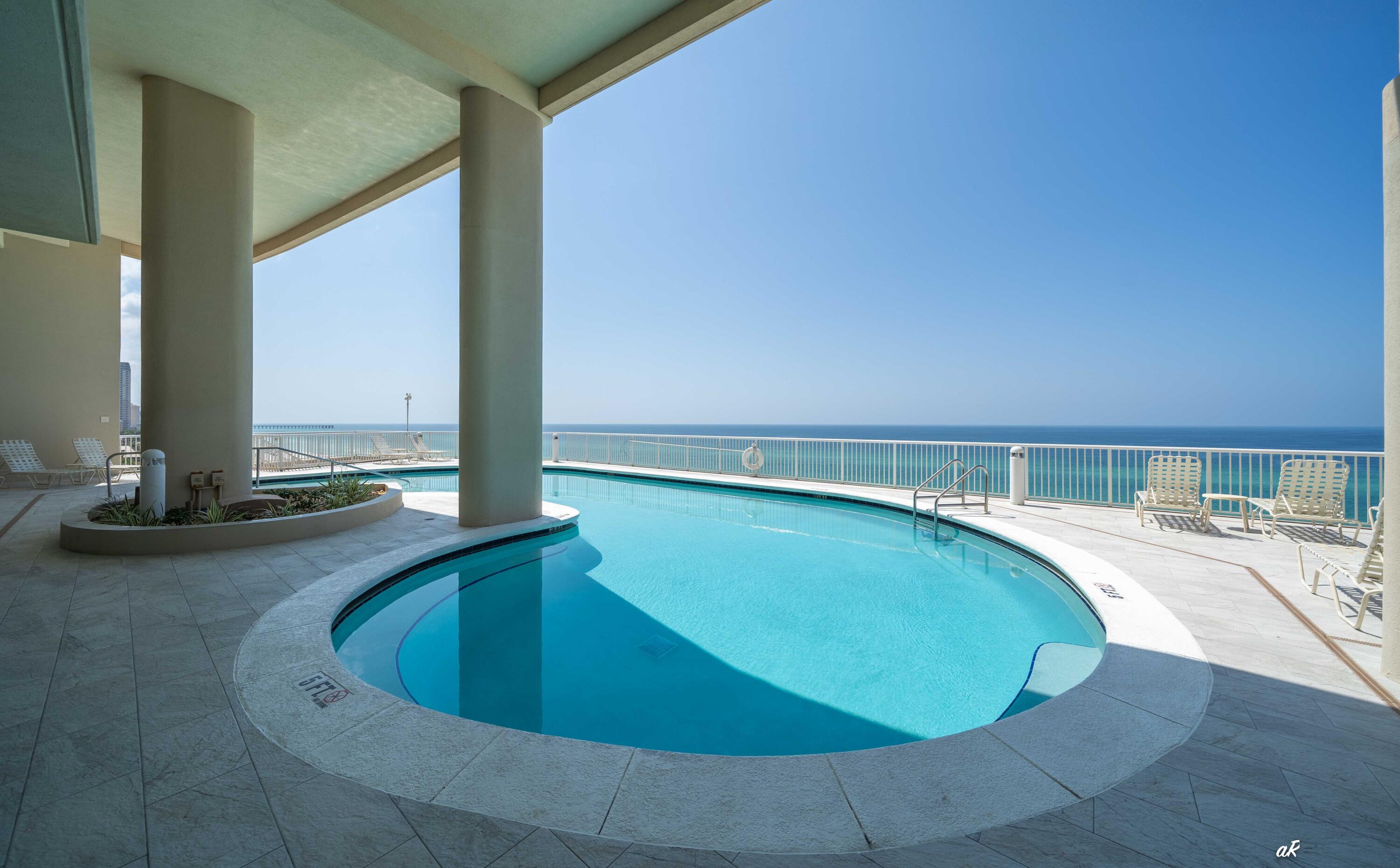 17281 Front Beach Road, Unit 1205 Panama City Beach, FL 32413 - Photo 47 of 55 Palazzo Pool Deck-2
