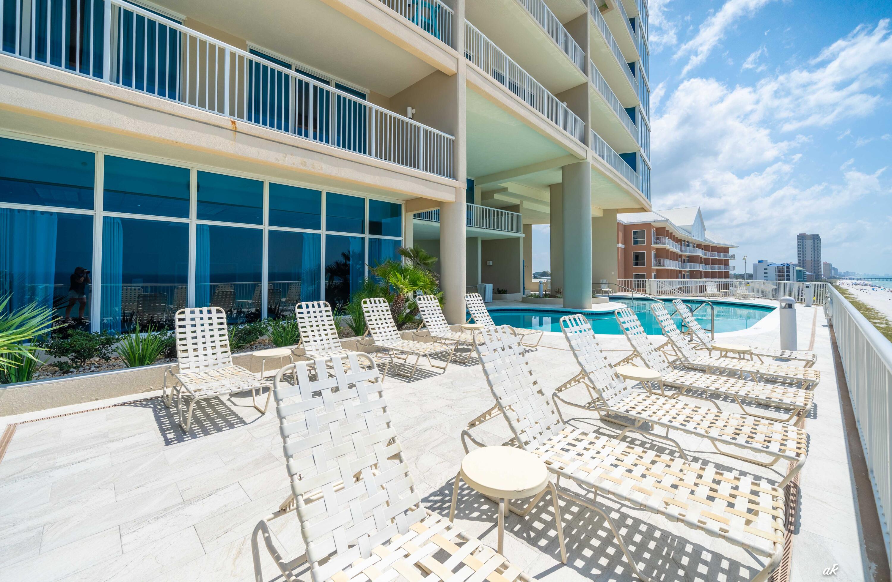 17281 Front Beach Road, Unit 1205 Panama City Beach, FL 32413 - Photo 51 of 55 Palazzo Pool Deck-6