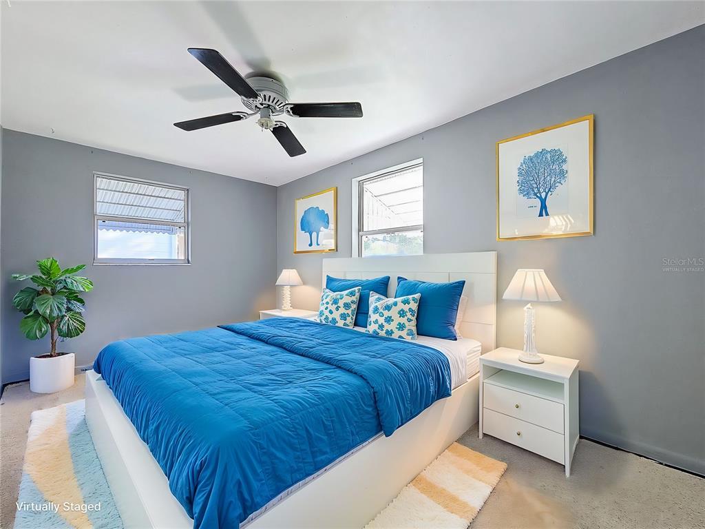 3809 Burden Street New Port Richey, FL 34652 - Photo 28 of 28 Secondary bedroom- Virtually Staged