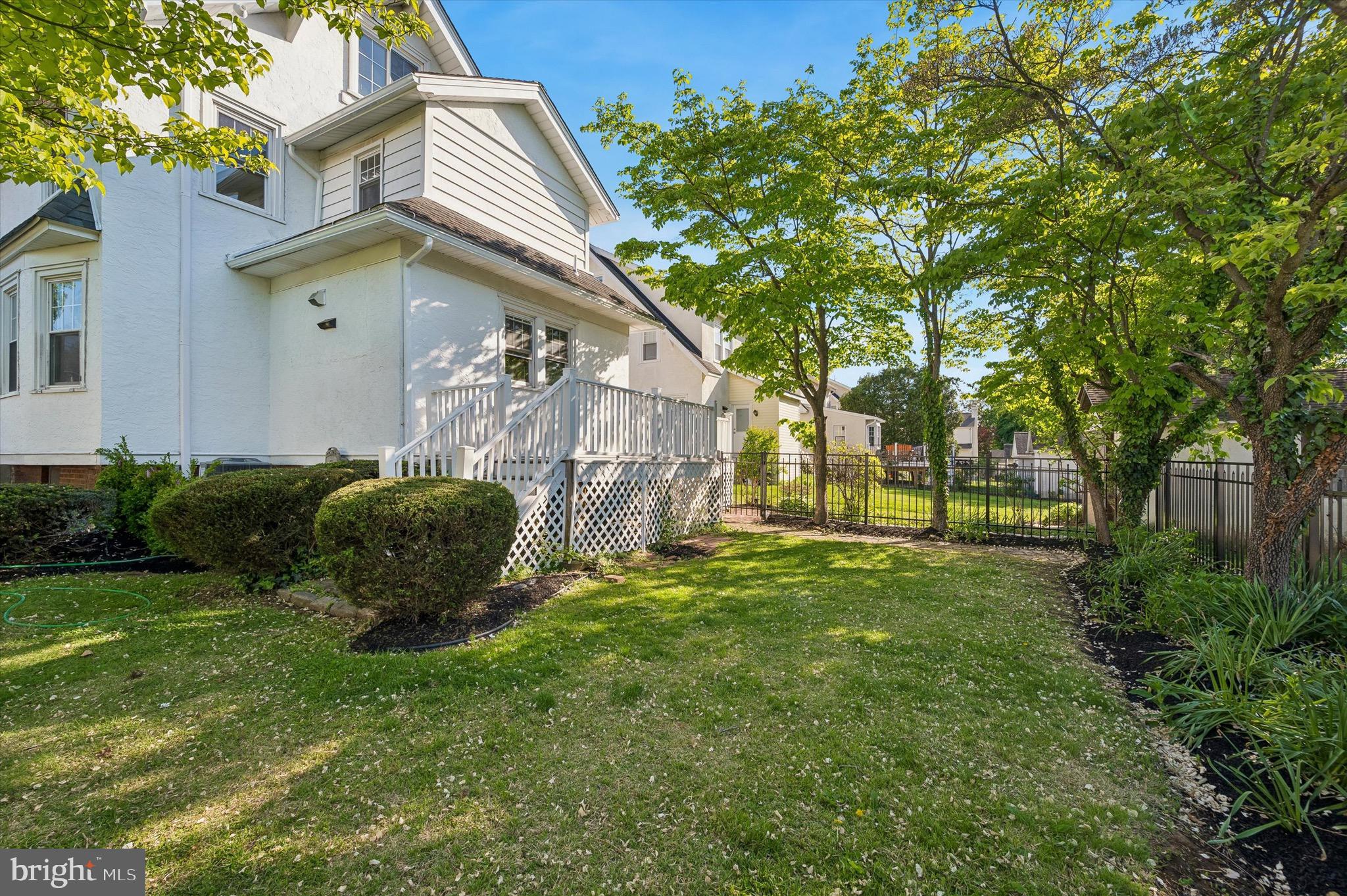 100 Yale Road Havertown, PA 19083 - Photo 34 of 35 a view of a house with a backyard