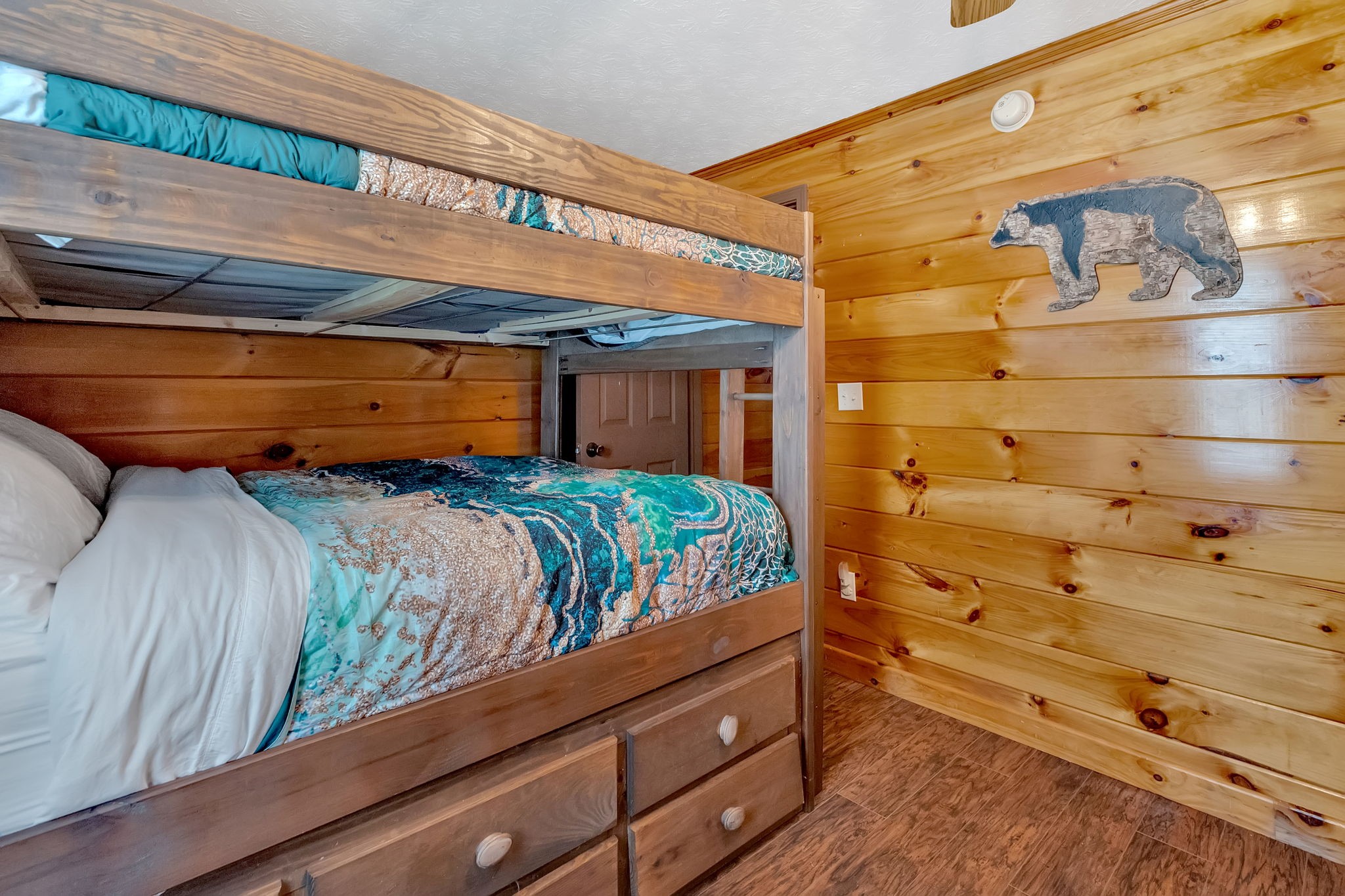 114 Ashley Road Jamestown, TN 38556 - Photo 19 of 29 a bedroom with a bed and a painting on the wall