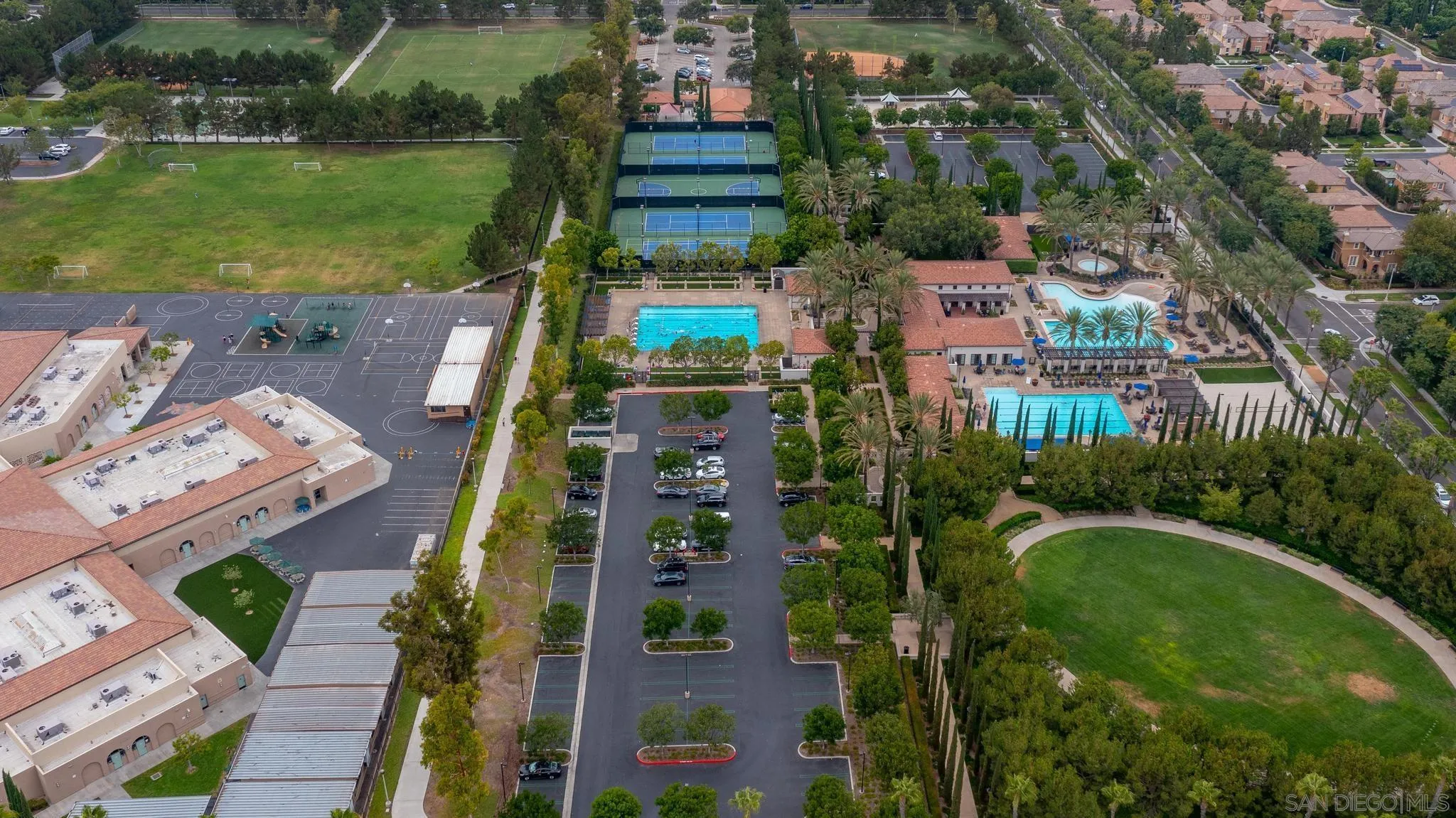 30 Long Fellow Irvine, CA 92620 - Photo 8 of 43 an aerial view of a residential houses with outdoor space and street view