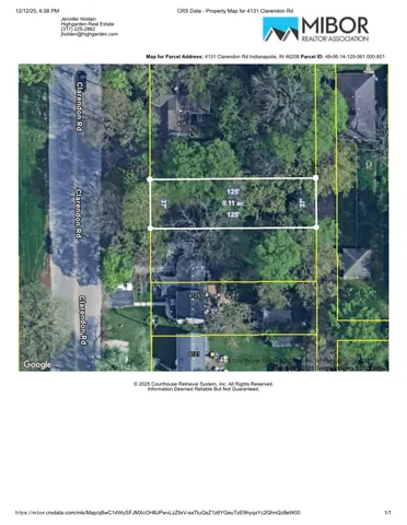 $150,000 | 4125 Clarendon Road, Indianapolis, IN 46208