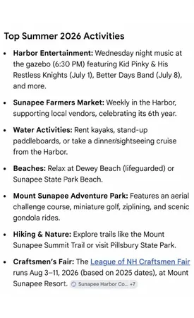 $5,500 | 14 Lake Avenue, Unit 2, Sunapee, NH 03782