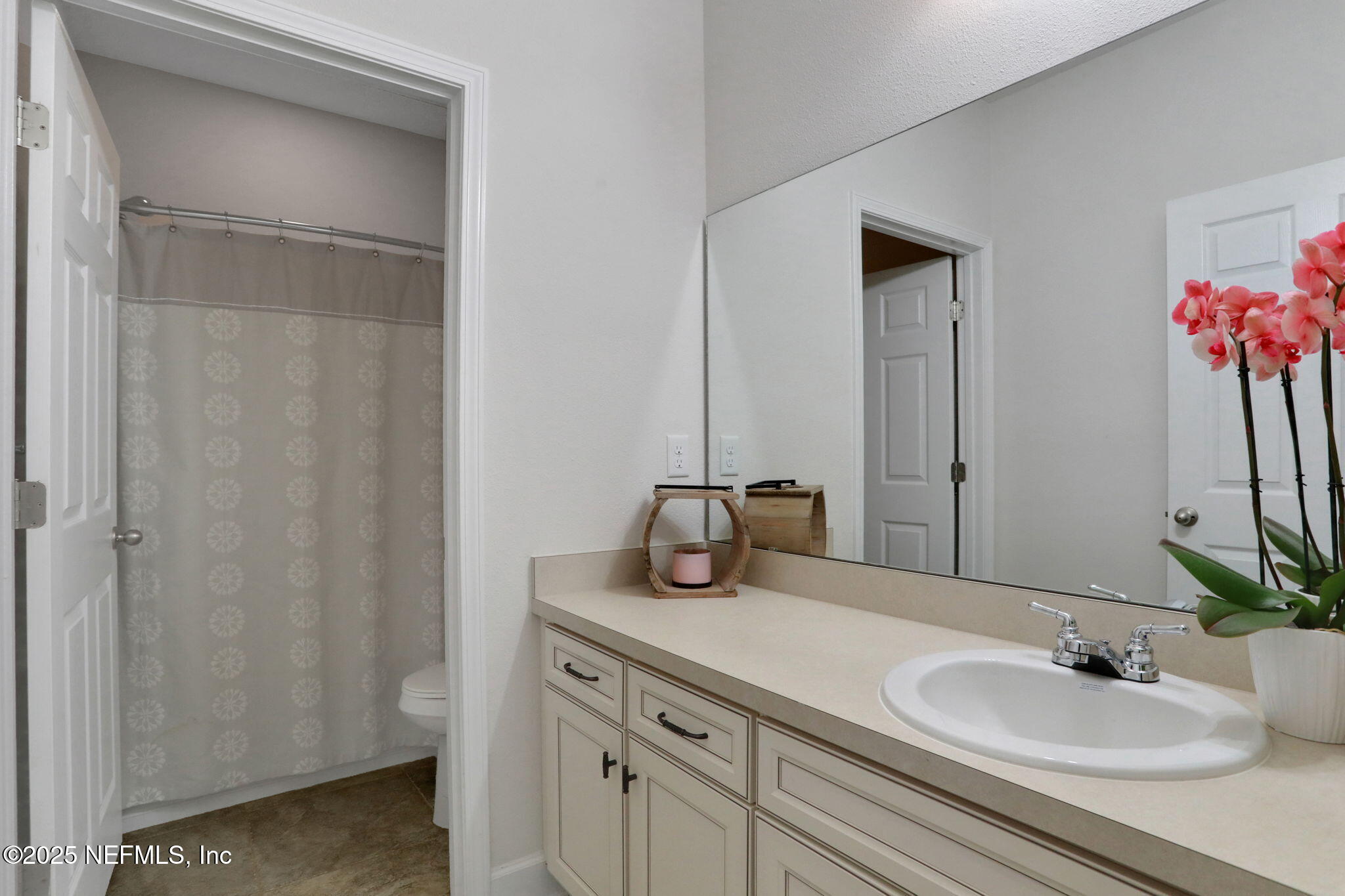 119 Duck Pond Drive St. Augustine, FL 32086 - Photo 33 of 56 a bathroom with a sink and a mirror