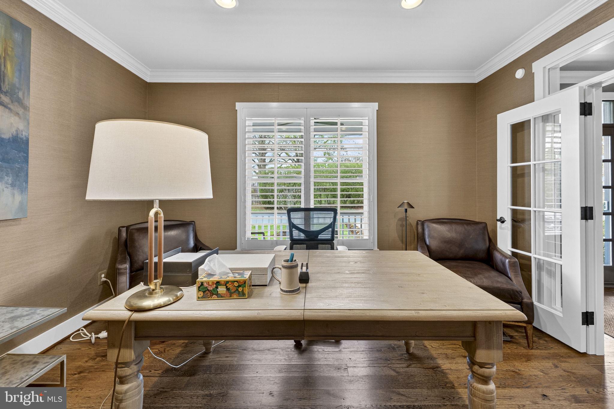 105 Reed Street Middleburg, VA 20117 - Photo 13 of 62 a view of a dining room with furniture and wooden floor