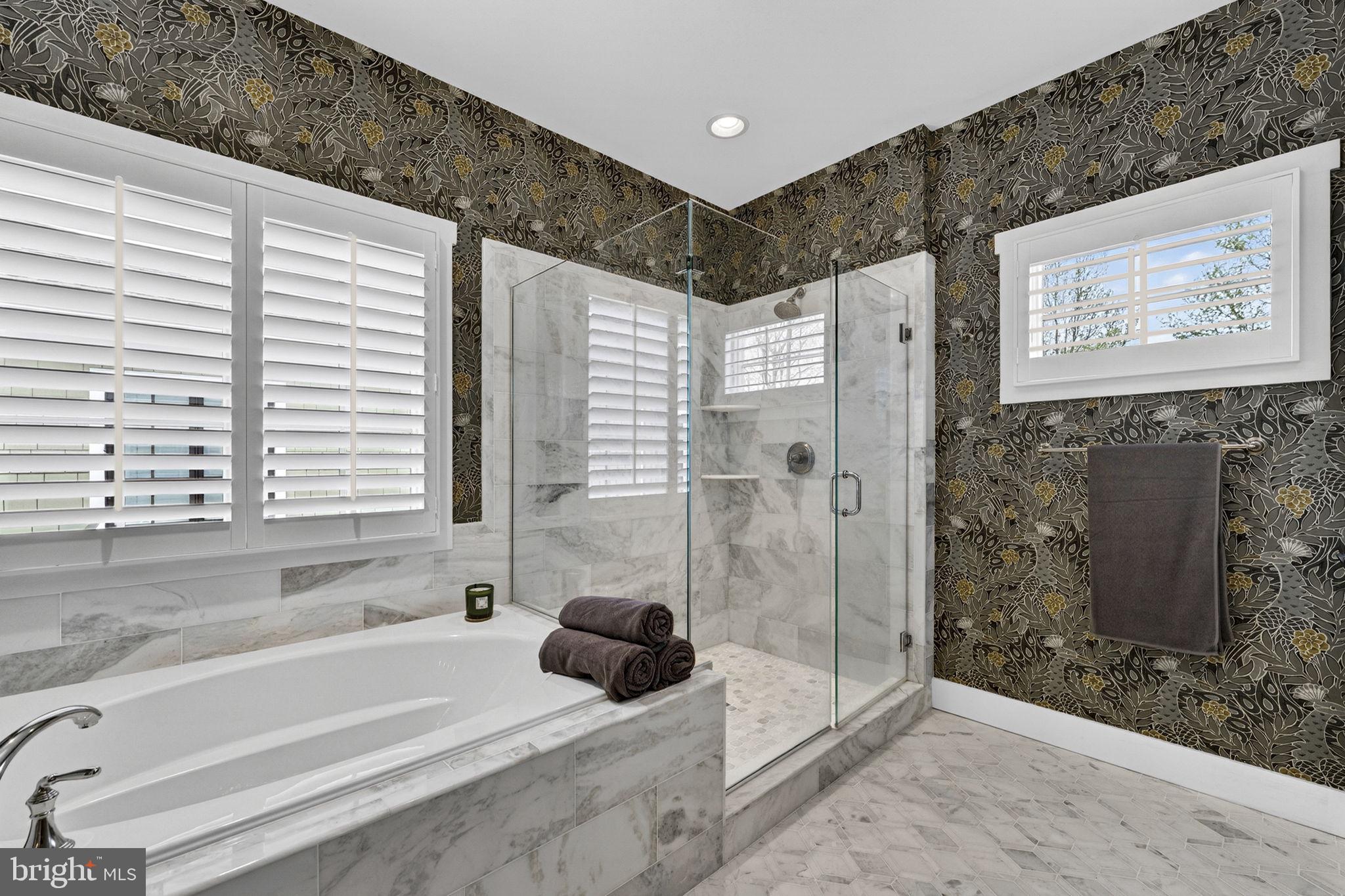 105 Reed Street Middleburg, VA 20117 - Photo 40 of 62 a bathroom with a tub and a shower