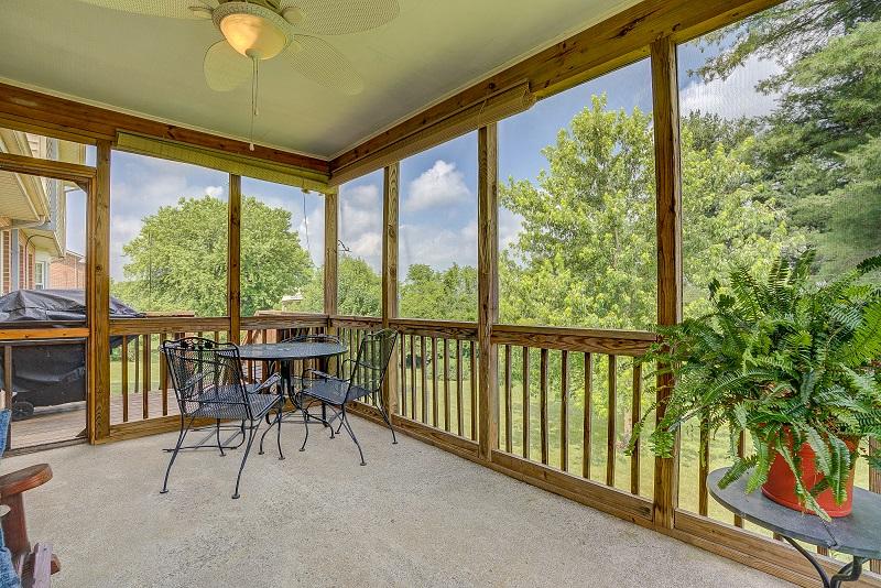 627 Olney Road Vinton, VA 24179 - Photo 25 of 43 a dining room with furniture and a floor to ceiling window