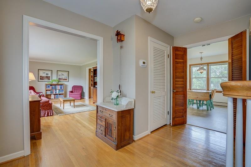 627 Olney Road Vinton, VA 24179 - Photo 5 of 43 a view of a livingroom with wooden floor and furniture