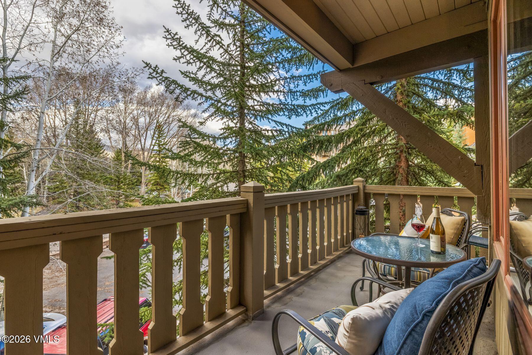30 Cresta Road, Unit 202 Edwards, CO 81632 - Photo 19 of 23 a view of a two chairs in the deck