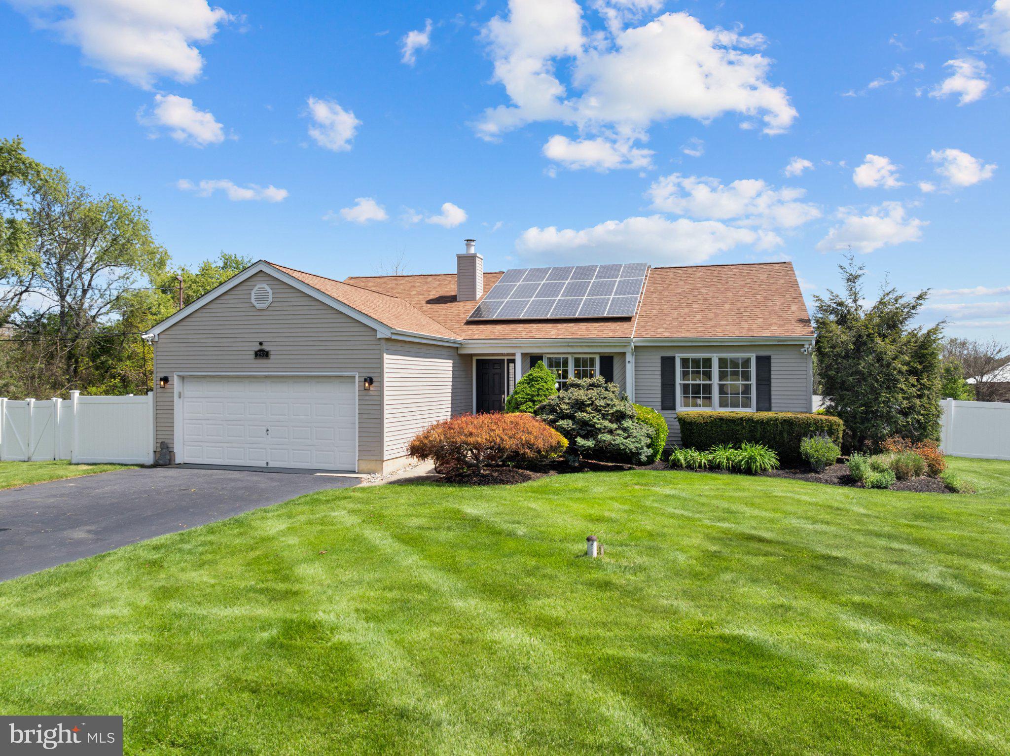 252 Eayrestown Road Southampton, NJ 08088 - Photo 2 of 35 Charming home with lush green lawn.