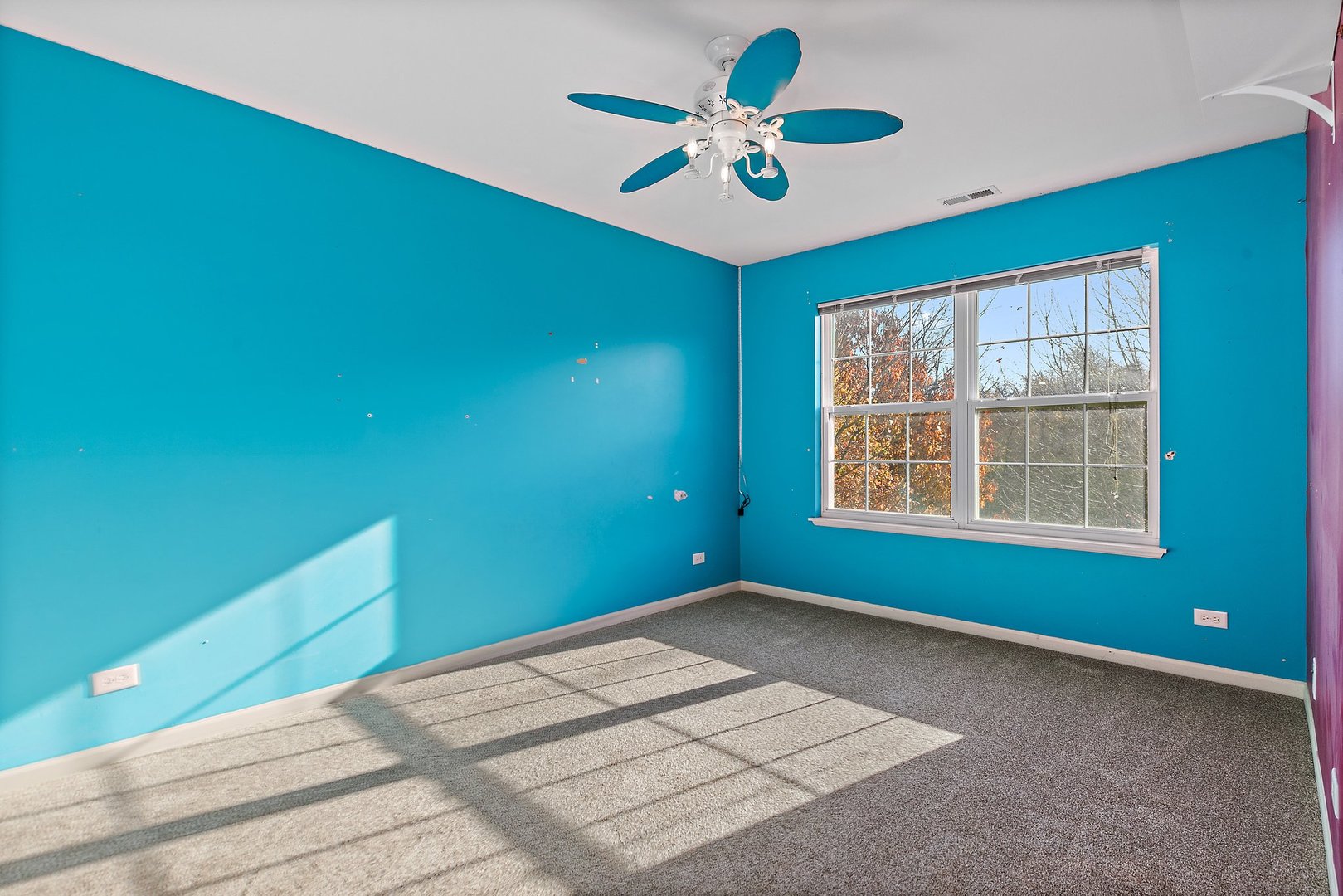345 Shadow Hill Drive Elgin, IL 60124 - Photo 25 of 35 an empty room with windows and fan