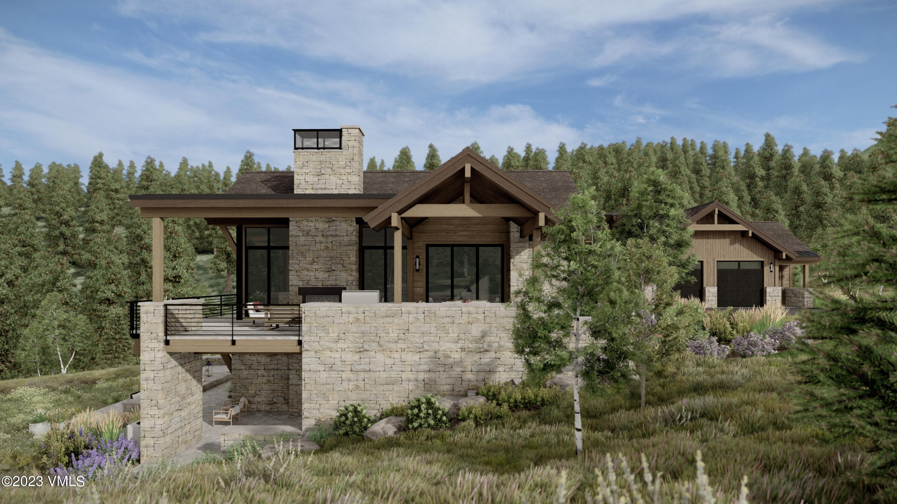 922 Red Draw Edwards, CO 81632 - Photo 11 of 14 a front view of a house with a garden