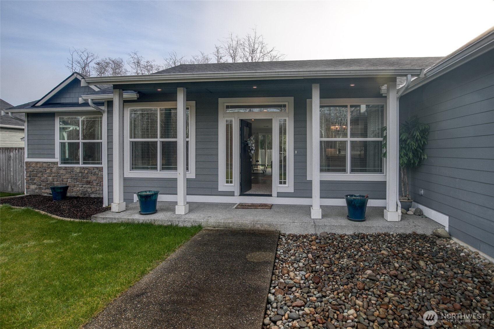28 Roup Road Montesano, WA 98563 - Photo 3 of 40 a view of a house with a garden