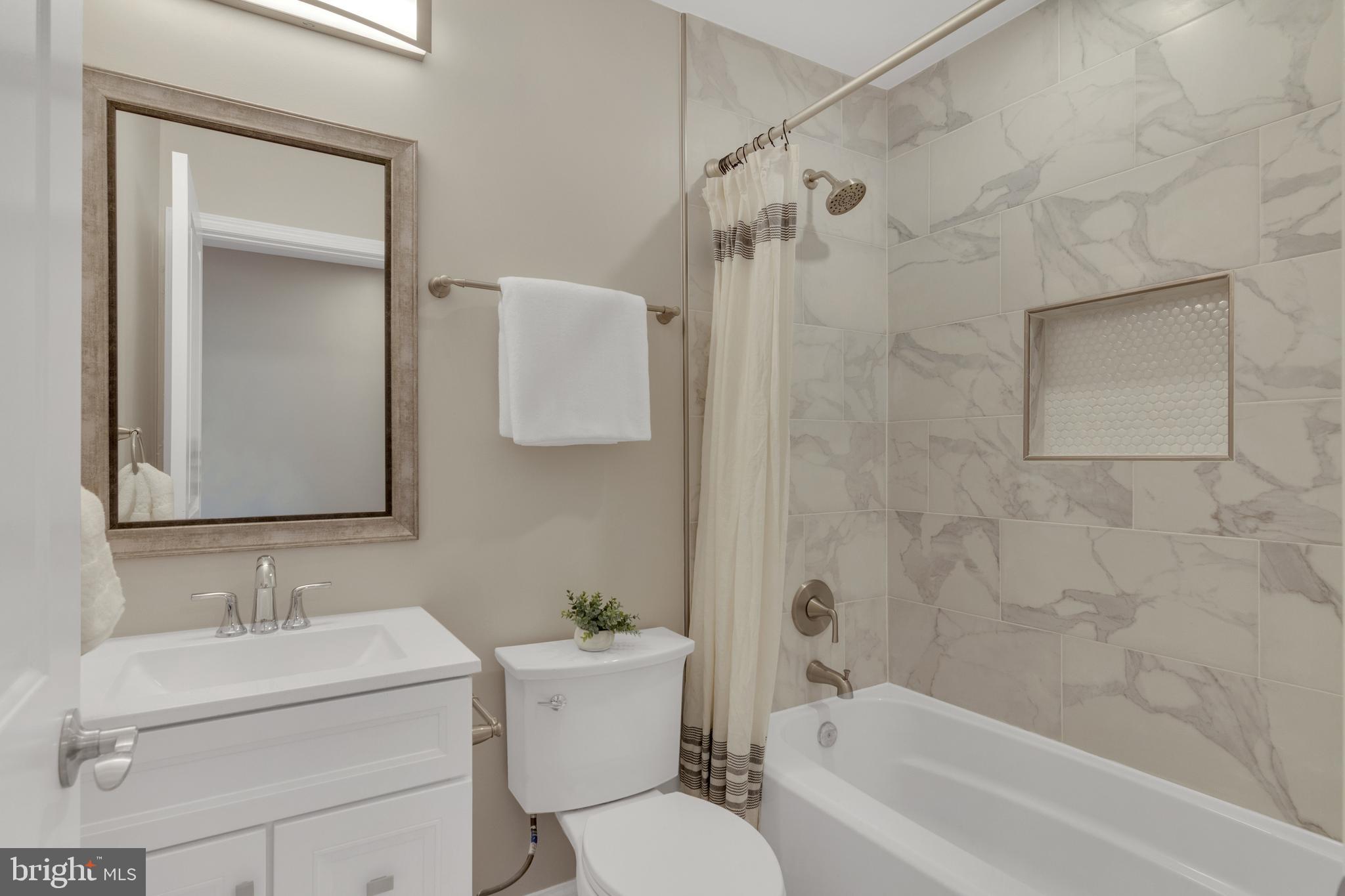 728 Decatur Place Northeast Washington, DC 20017 - Photo 23 of 33 Lovely wall tiles