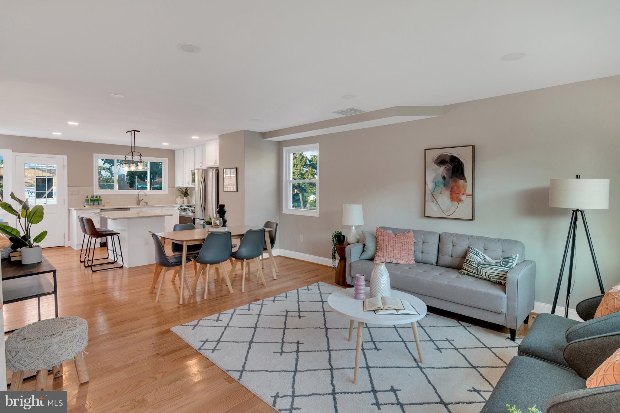 728 Decatur Place Northeast Washington, DC 20017 - Photo 5 of 33 Hardwood floors