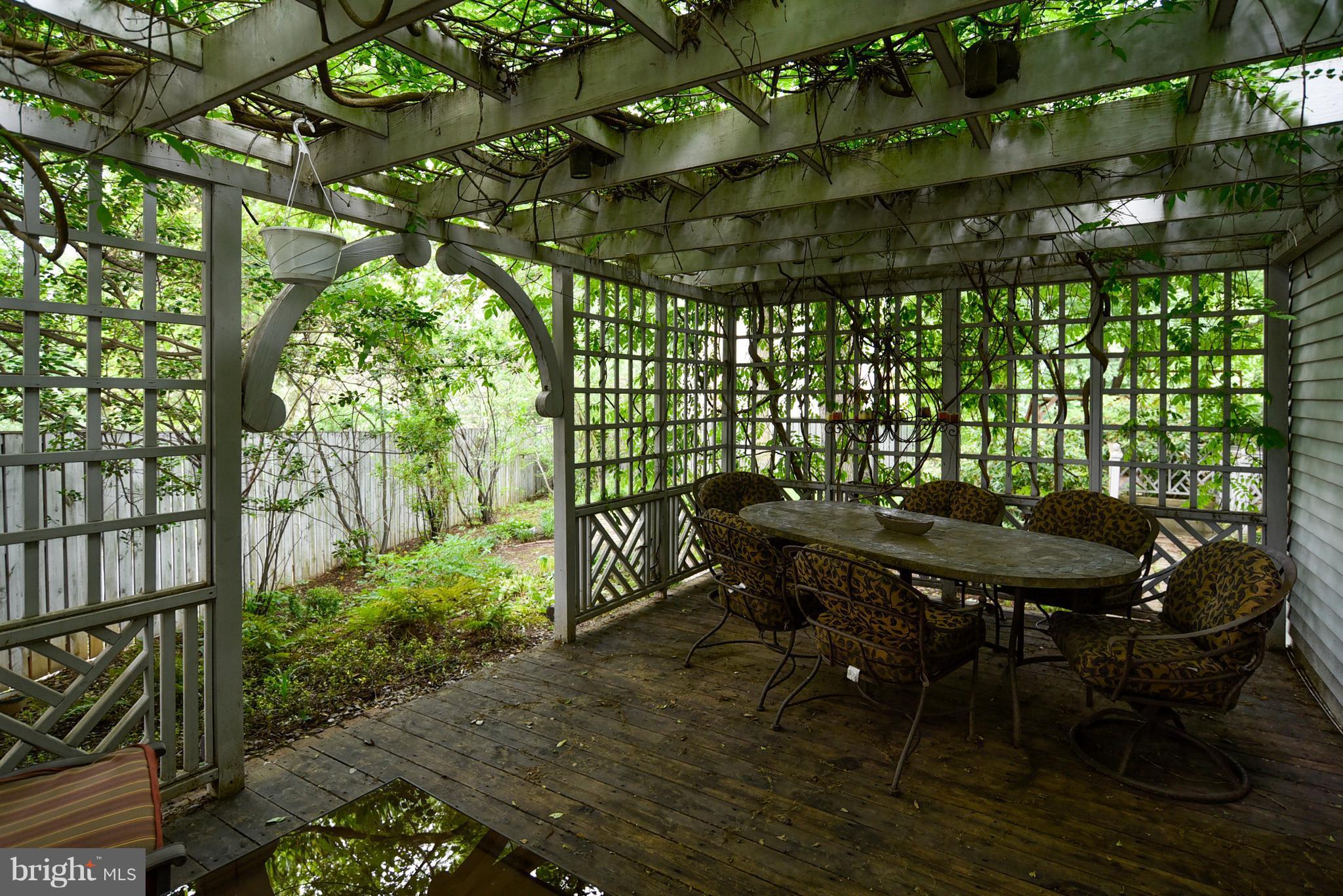 1002 Utterback Store Road Great Falls, VA 22066 - Photo 29 of 30 English Rear Trellised Deck