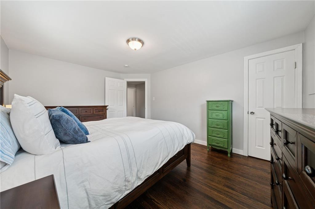 2415 Collins Road Pittsburgh, PA 15235 - Photo 21 of 32 a bedroom with a bed and a closet