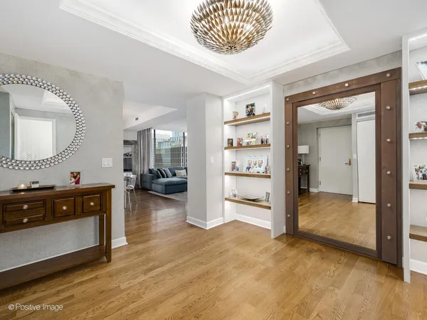 a view of a bedroom from a hallway